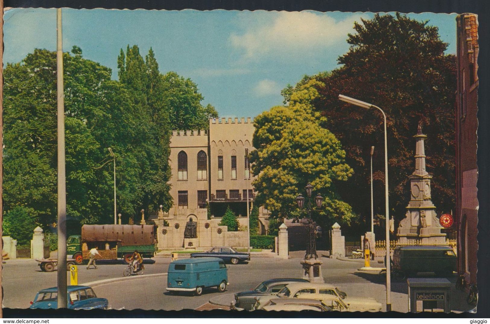 °°° 6349 - NETHERLANDS - TILBURG - PALEIS RAADHUIS - 1963 With Stamps °°° - Tilburg