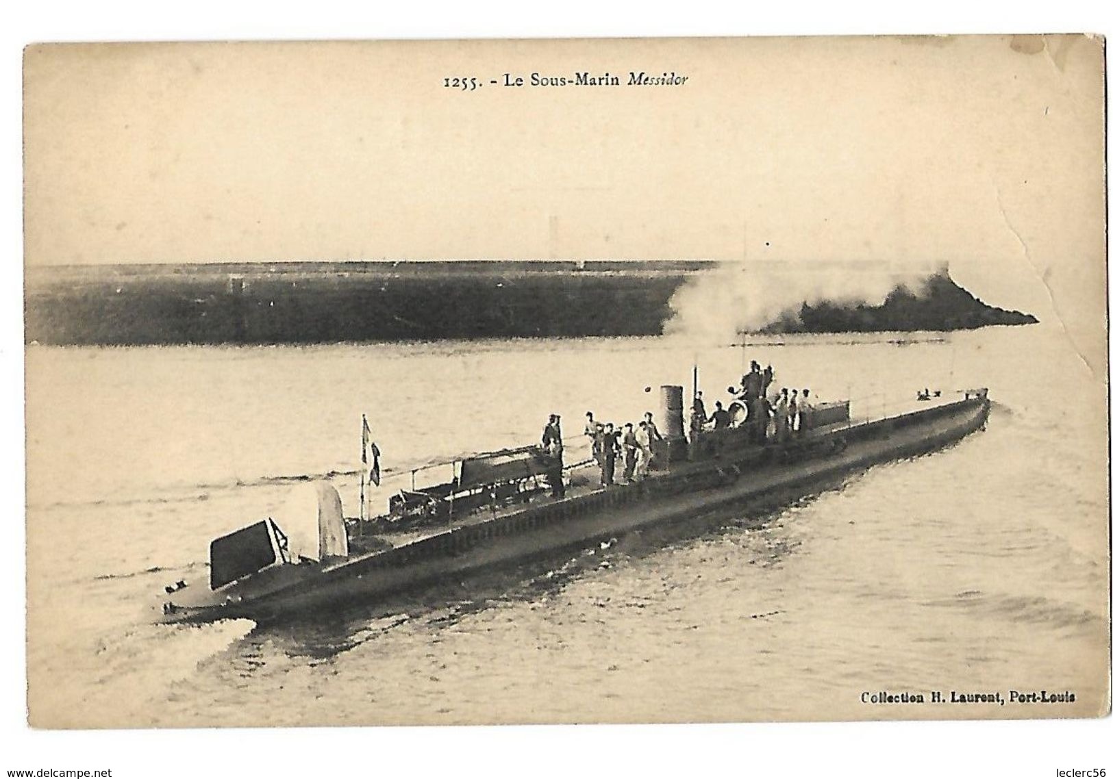 1916 CPA LE SOUS-MARIN MESSIDOR - Sous-marins