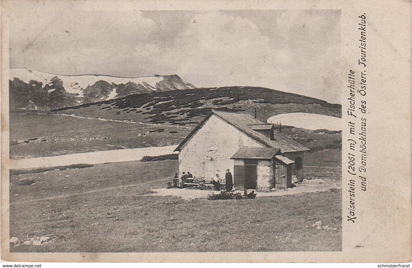 AK Fischerhütte Hütte Kaiserstein Damböckhaus A Puchberg Schneeberg Rax Hochschneeberg Kaiserbrunn Losenheim Roßleiten - Schneeberggebiet