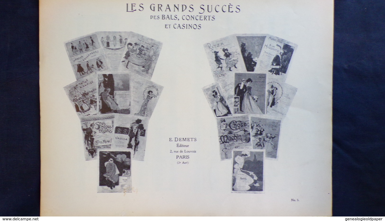 PARTITION MUSICALE- PRIERE JOYEUSE-VALSE PAR P.CAMPBELL-DEMETS PARIS 1908-IMPRIMERIE RODER - Scores & Partitions