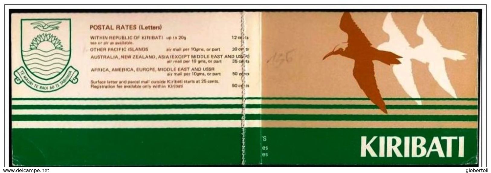 Kiribati: Libretto, Booklet, Carnet, Uccelli Diversi, Différents Oiseaux, Different Birds - Sonstige & Ohne Zuordnung