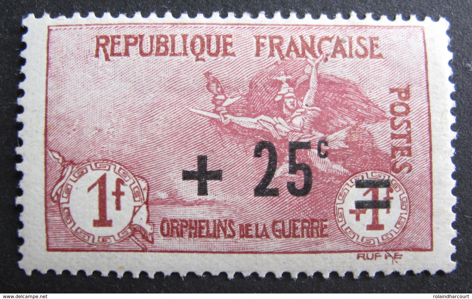 LOT R1624/163 - 1922 - AU PROFIT DES ORPHELINS DE LA GUERRE - N°168 - NEUF* - Cote : 36,00 &euro; - Neufs