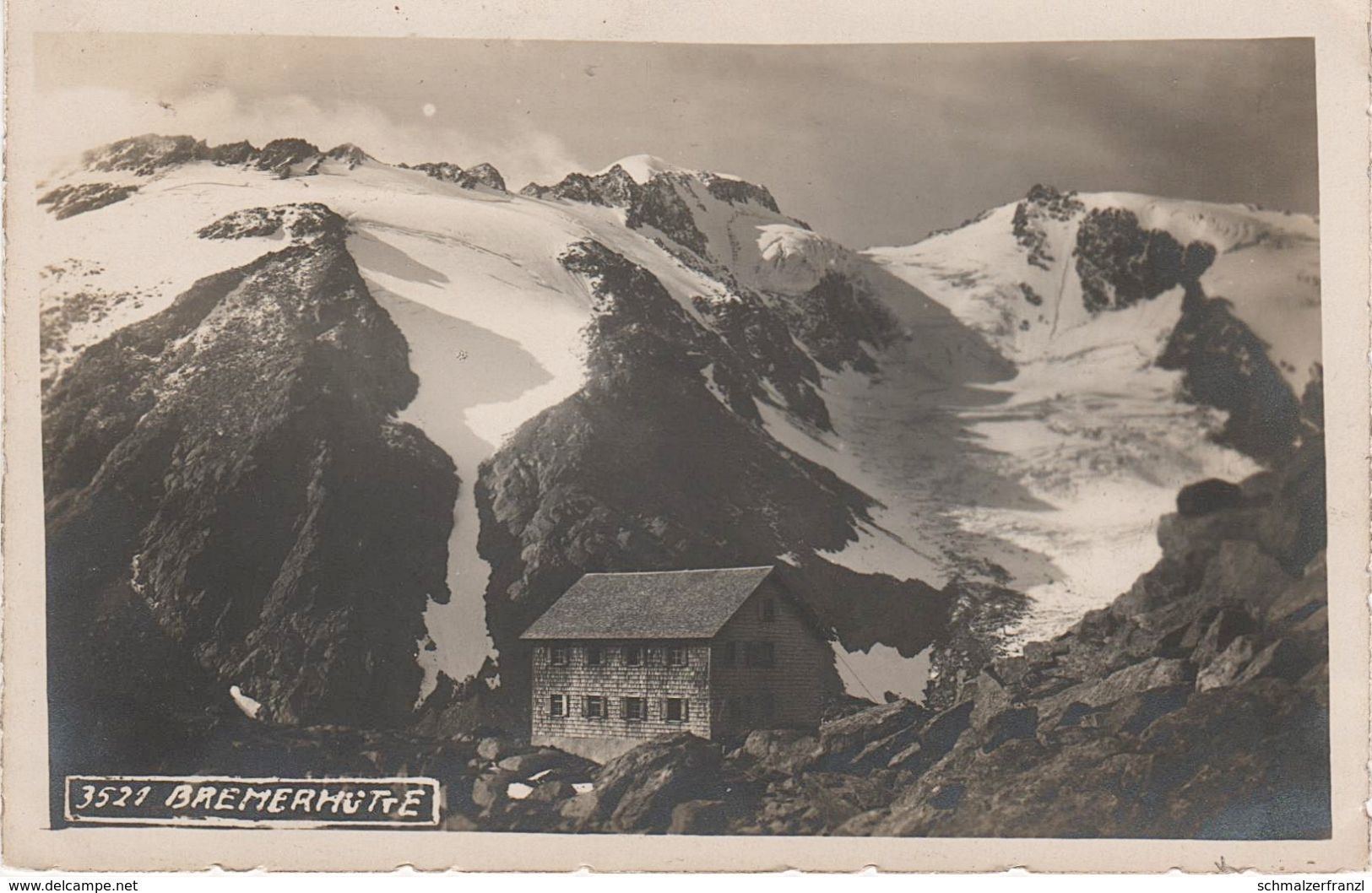 AK Bremerhütte Bremer Hütte Gschnitztal A Gschnitz Trins Steinach Brenner Ranalt Falbeson Neustift Stubaital Brenner - Steinach Am Brenner