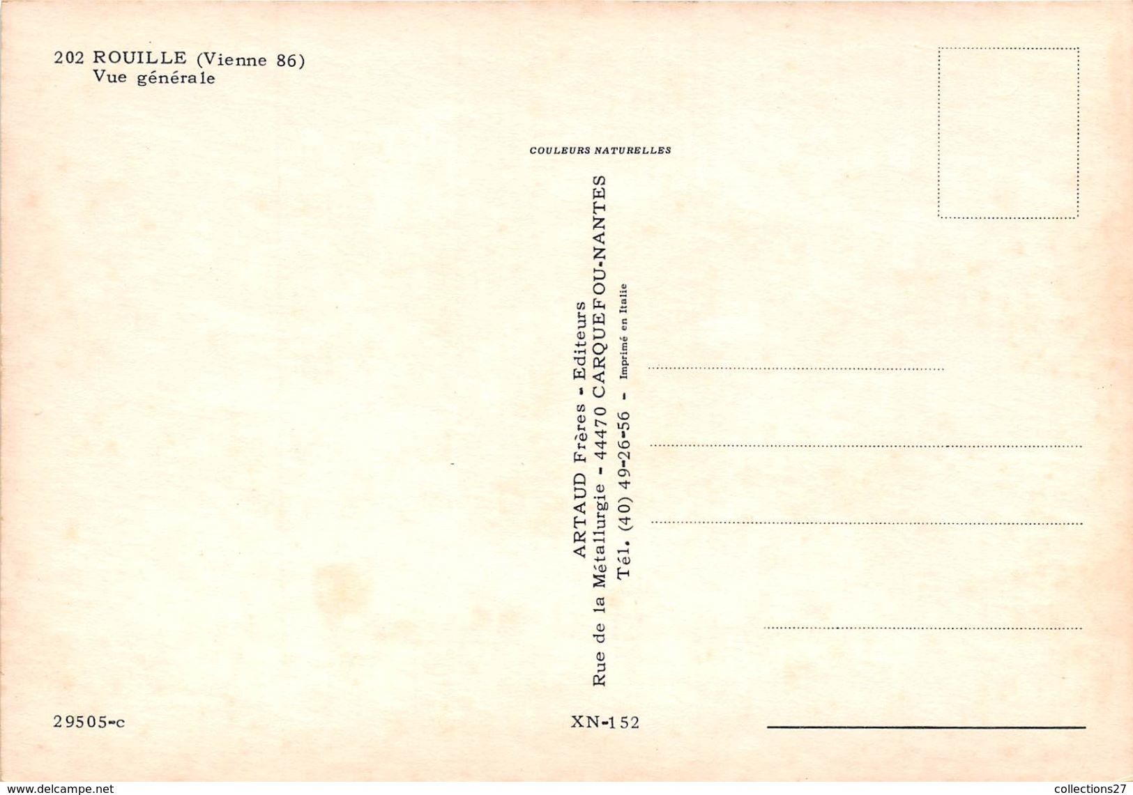 86-ROUILLE- VUE GENERALE - Autres & Non Classés