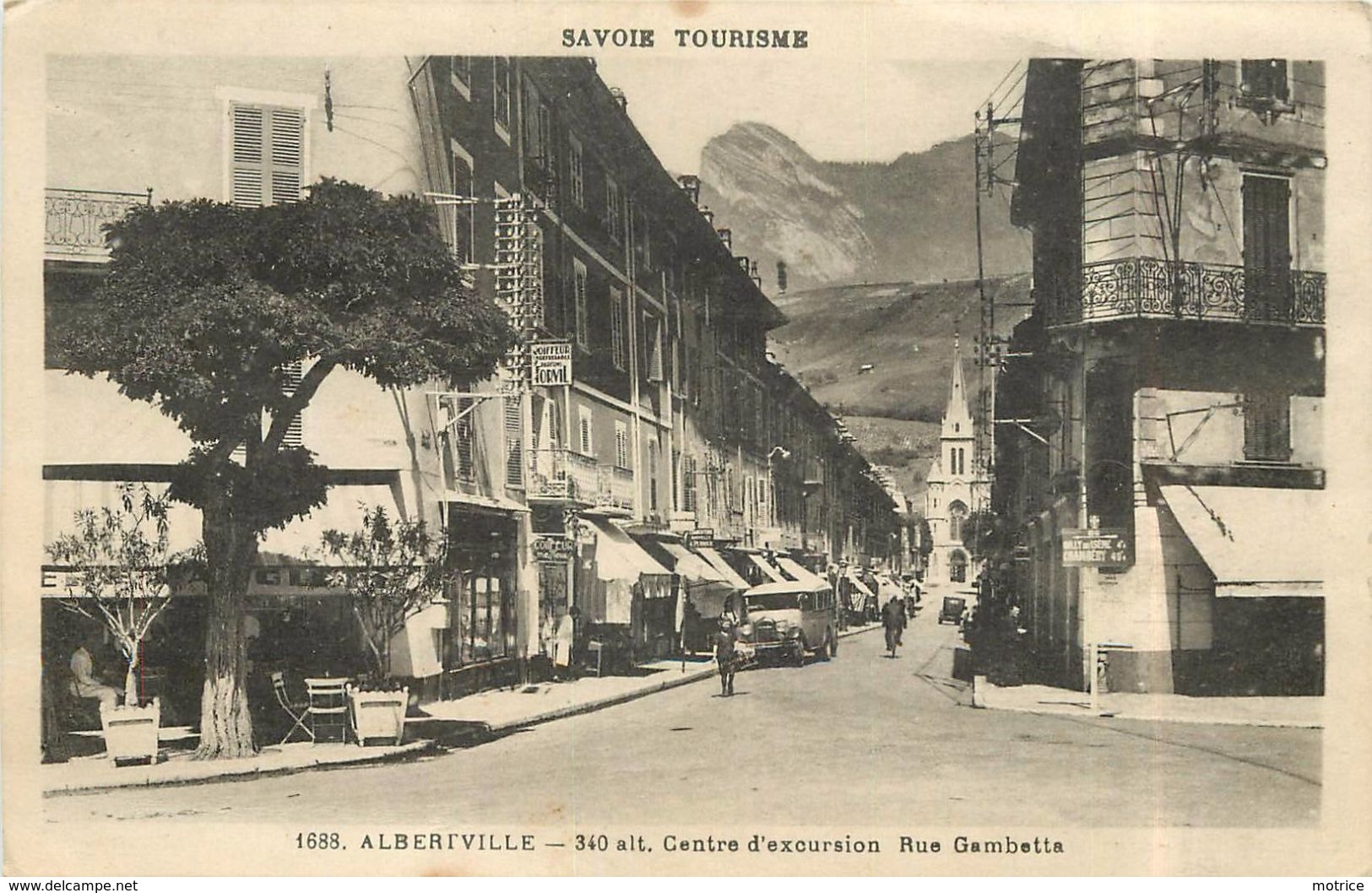 ALBERTVILLE - Rue Gambetta. - Albertville