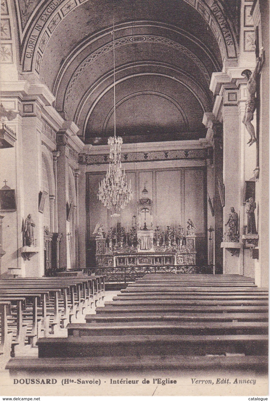 CPA 74 - DOUSSARD - Intérieur De L'Eglise - Doussard