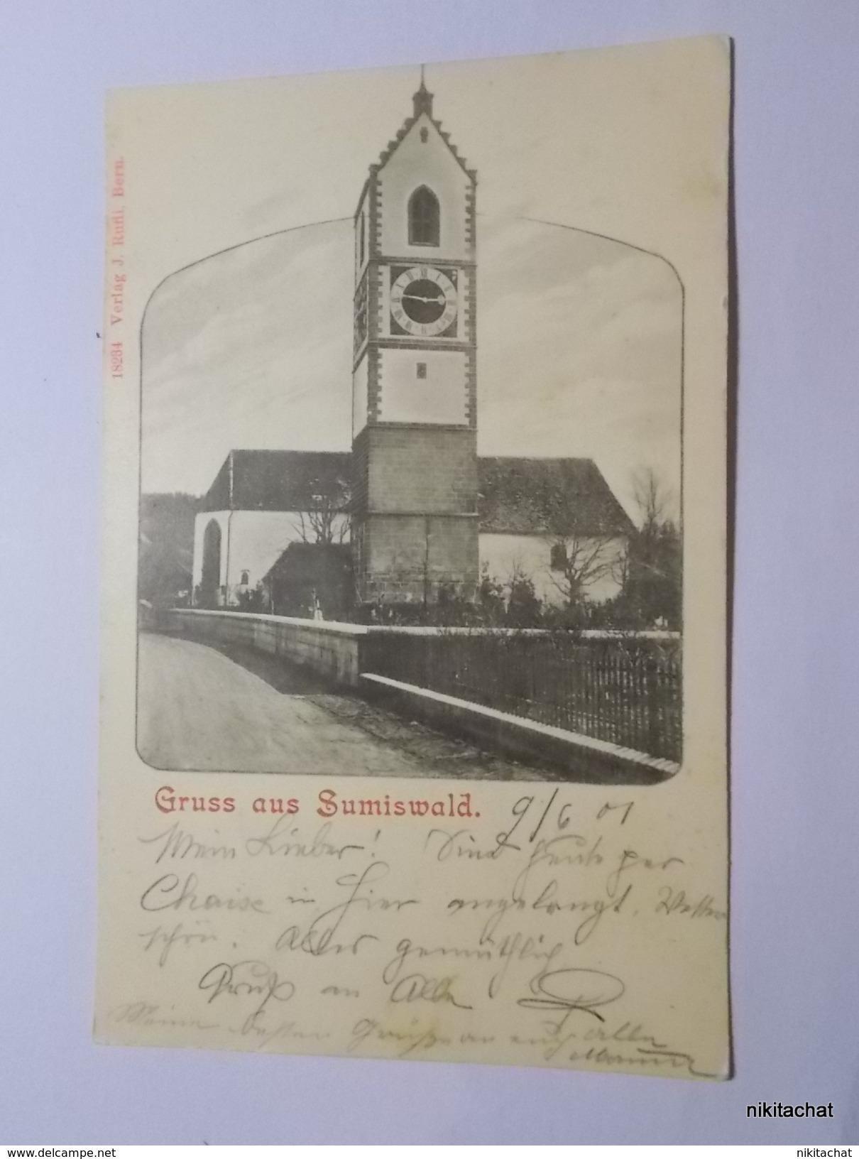 Gruss Aus Sumiswald-1901 - Sumiswald