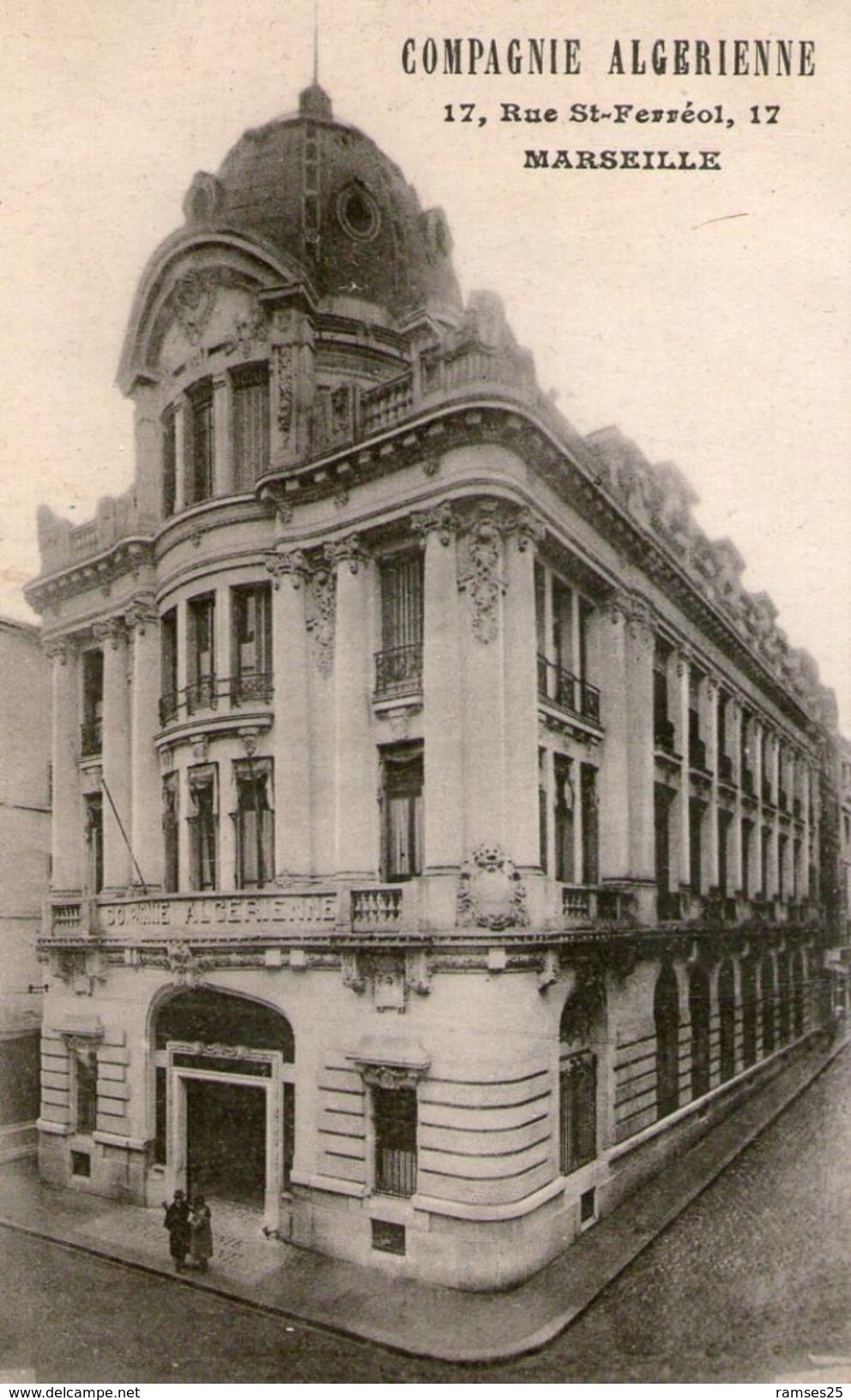 (50) CPA  Marseille  Compagnie Algerienne Rue St Ferreol  ( Bonne Etat) - Non Classés