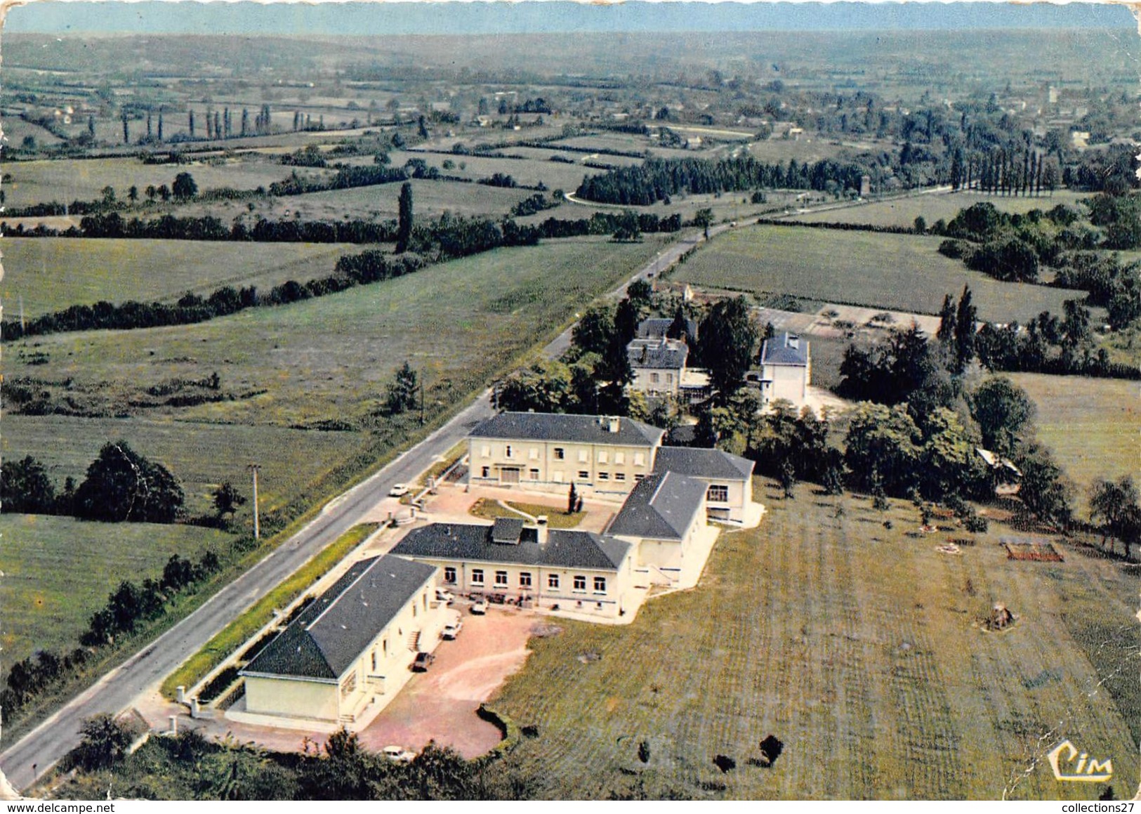 86-LA ROCHE-POSAY- VUE AERIENNE , LA COLLINE ENSOLEILLEE - La Roche Posay