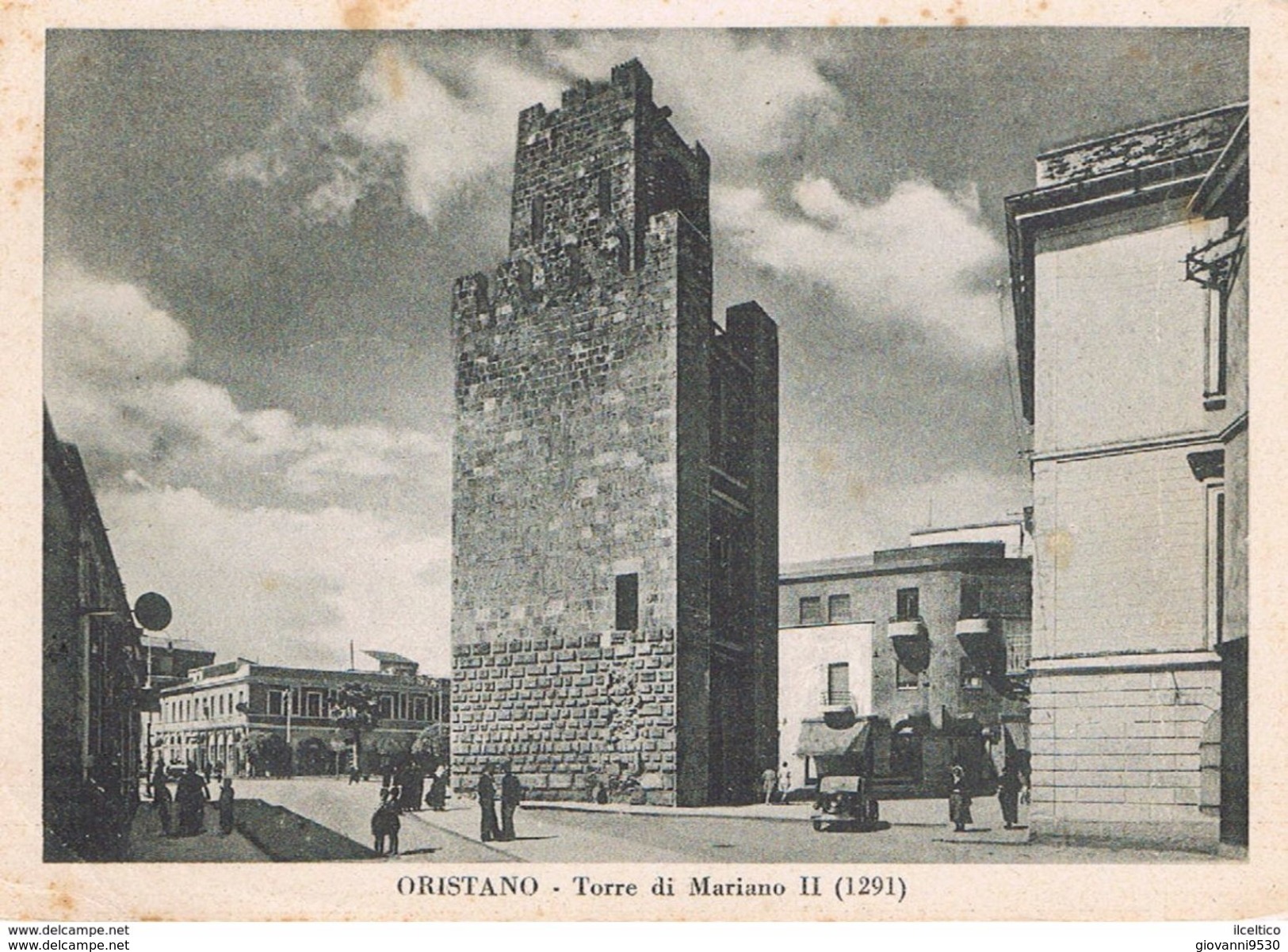 ORISTANO - TORRE DI MARIANO II - 1291 Animata - Oristano