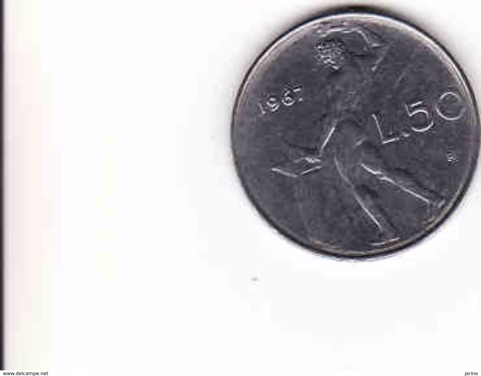 Italy 50 Lire 1967 R - 50 Lire
