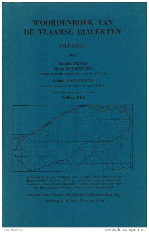 Woordenboek Van De Vlaamse Dialekten - Inleiding - Antiguos