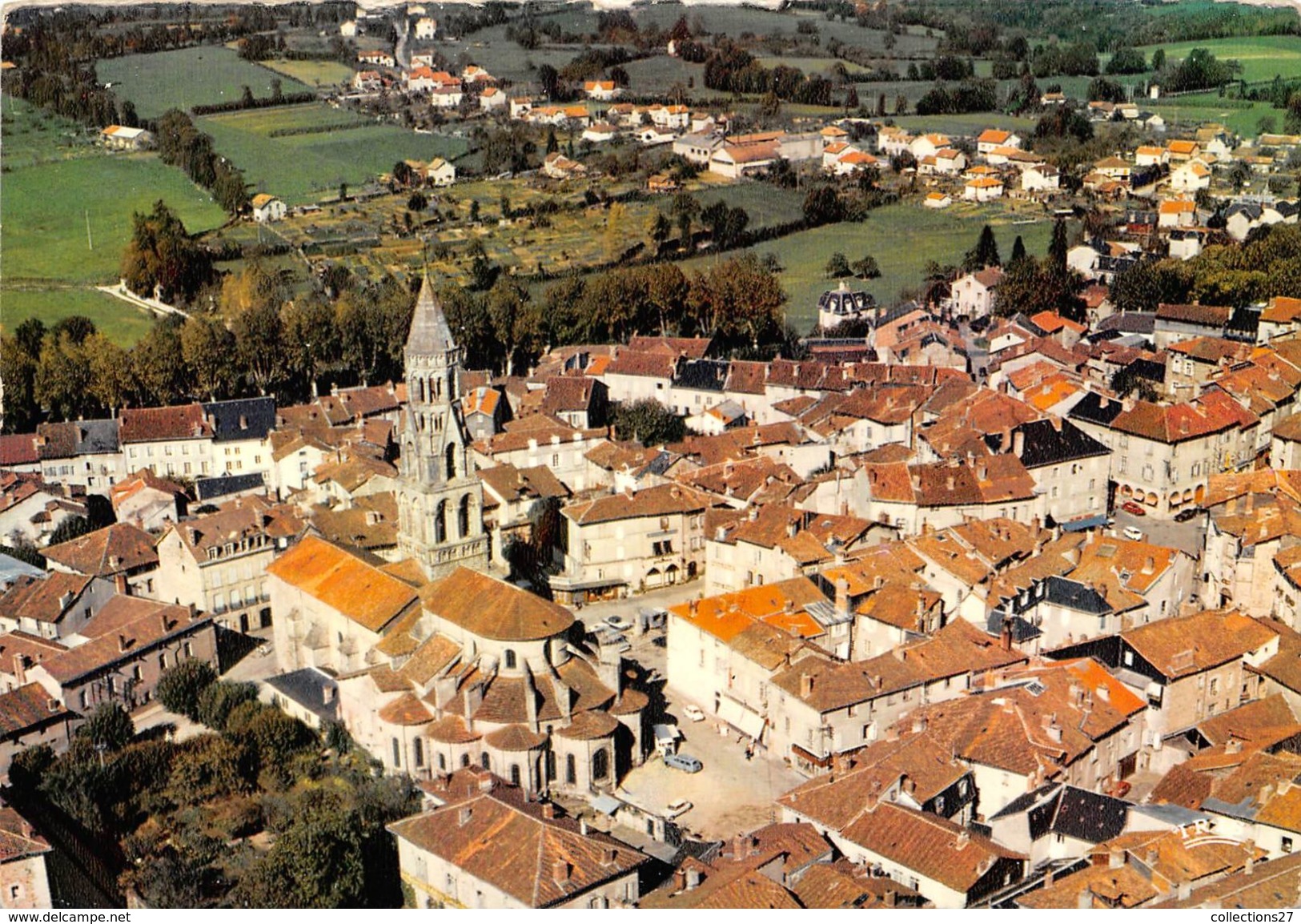 87-SAINT-LEONARD-DE-NOBLAT- VUE DU CIEL - Saint Leonard De Noblat