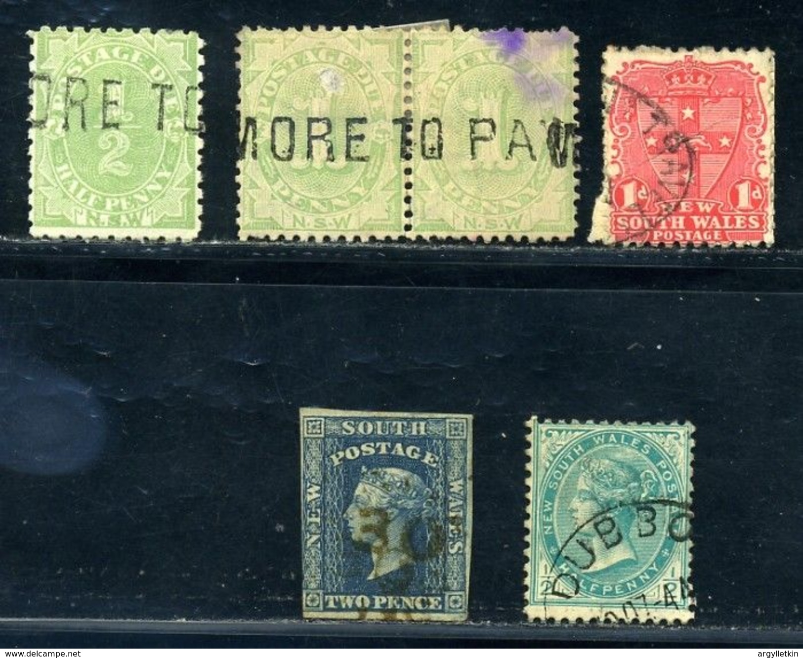 NEW SOUTH WALES POSTMARKS INCLUDES TPO AND POSTAGE DUES - Gebruikt