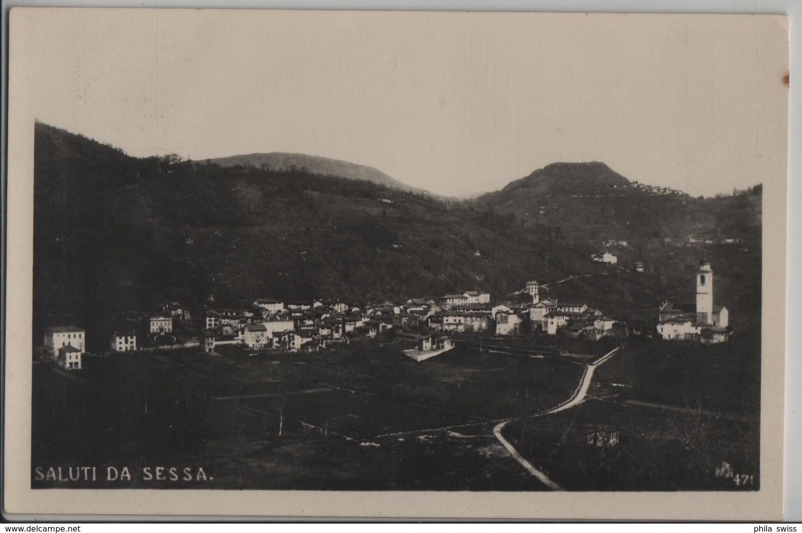 Saluti Da Sessa - Veduta Generale - Photo: Alfredo Finzi No. 471 - Sessa