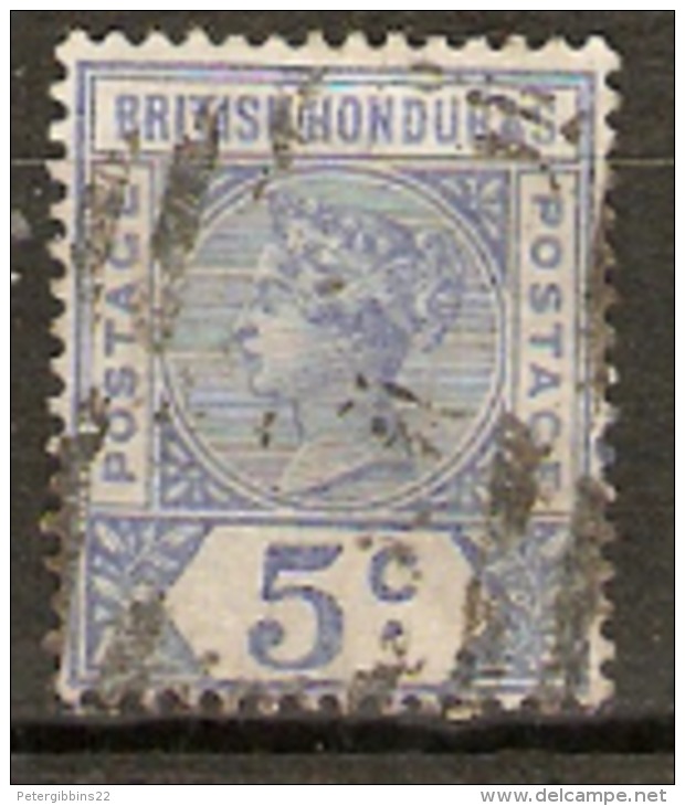 British Honduras 1891 SG 54 5cent  Fine Used - British Honduras (...-1970)