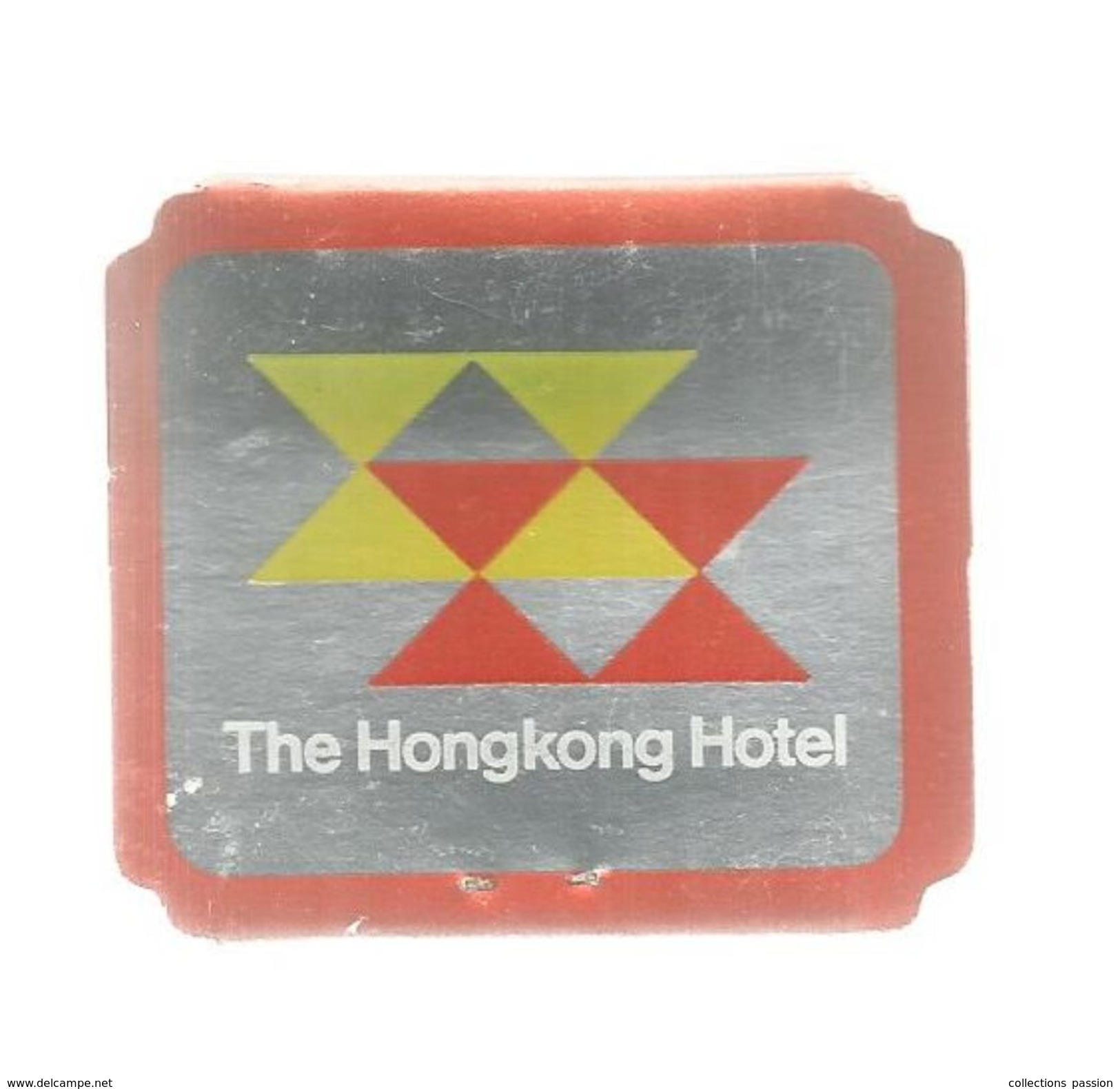Tabac , Boite, Pochette D'ALLUMETTES, 2 Scans, THE HONG KONG HOTEL , Canton Road, Peninsula Group - Matchboxes