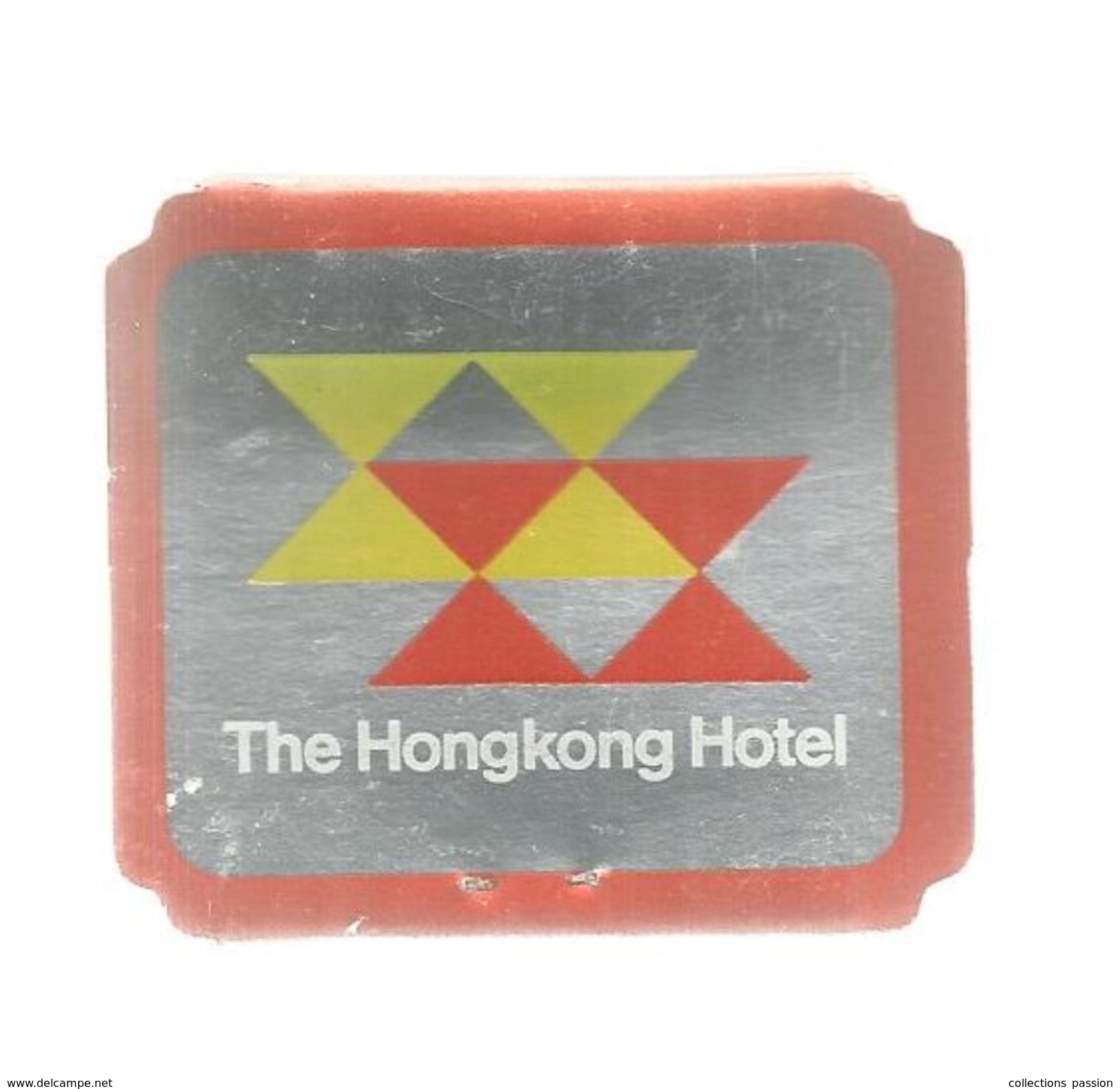 Tabac , Boite, Pochette D'ALLUMETTES, 2 Scans, THE HONG KONG HOTEL , Canton Road, Peninsula Group - Zündholzschachteln