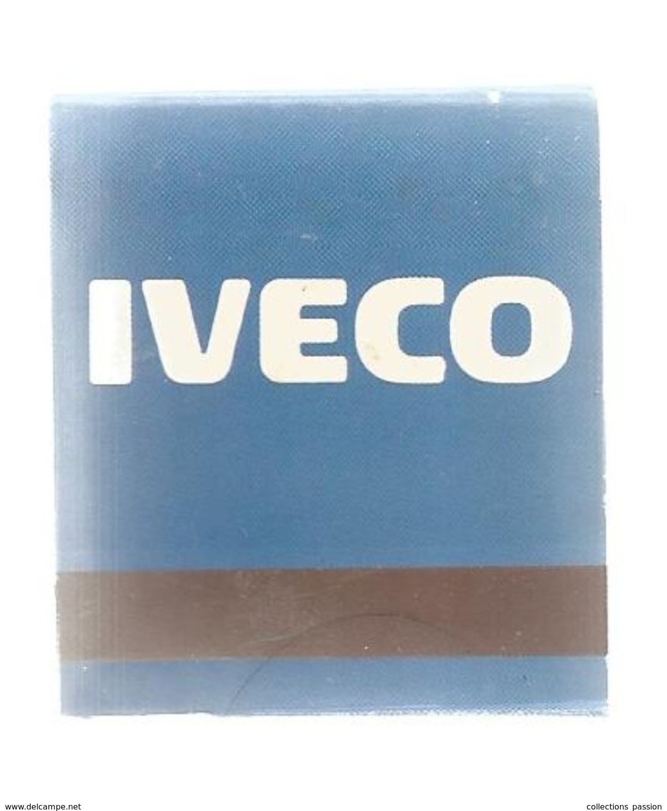 Tabac , Boite, Pochette D'ALLUMETTES, 2 Scans, IVECO ,des M3 Et Des Chevaux , Automobiles Utilitaires - Zündholzschachteln