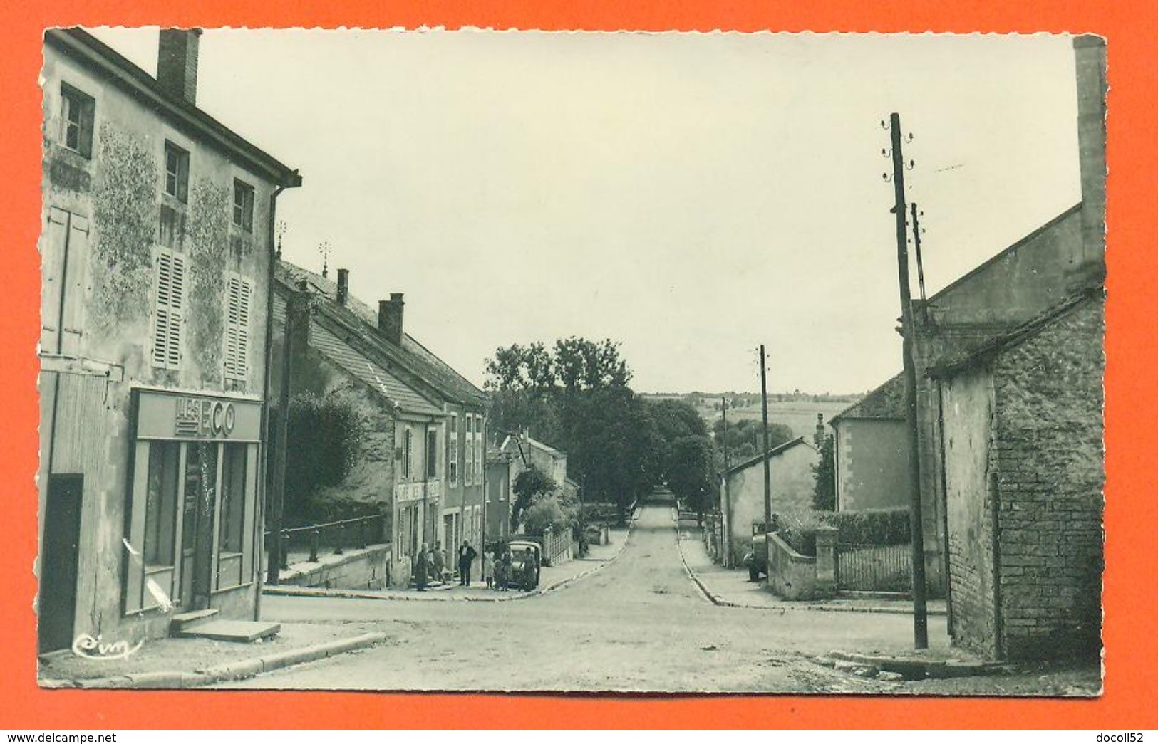 52 CPSM PF Bettaincourt Sur Rognon  " Carrefour Route Nationale " LJCPN 1 - Autres & Non Classés