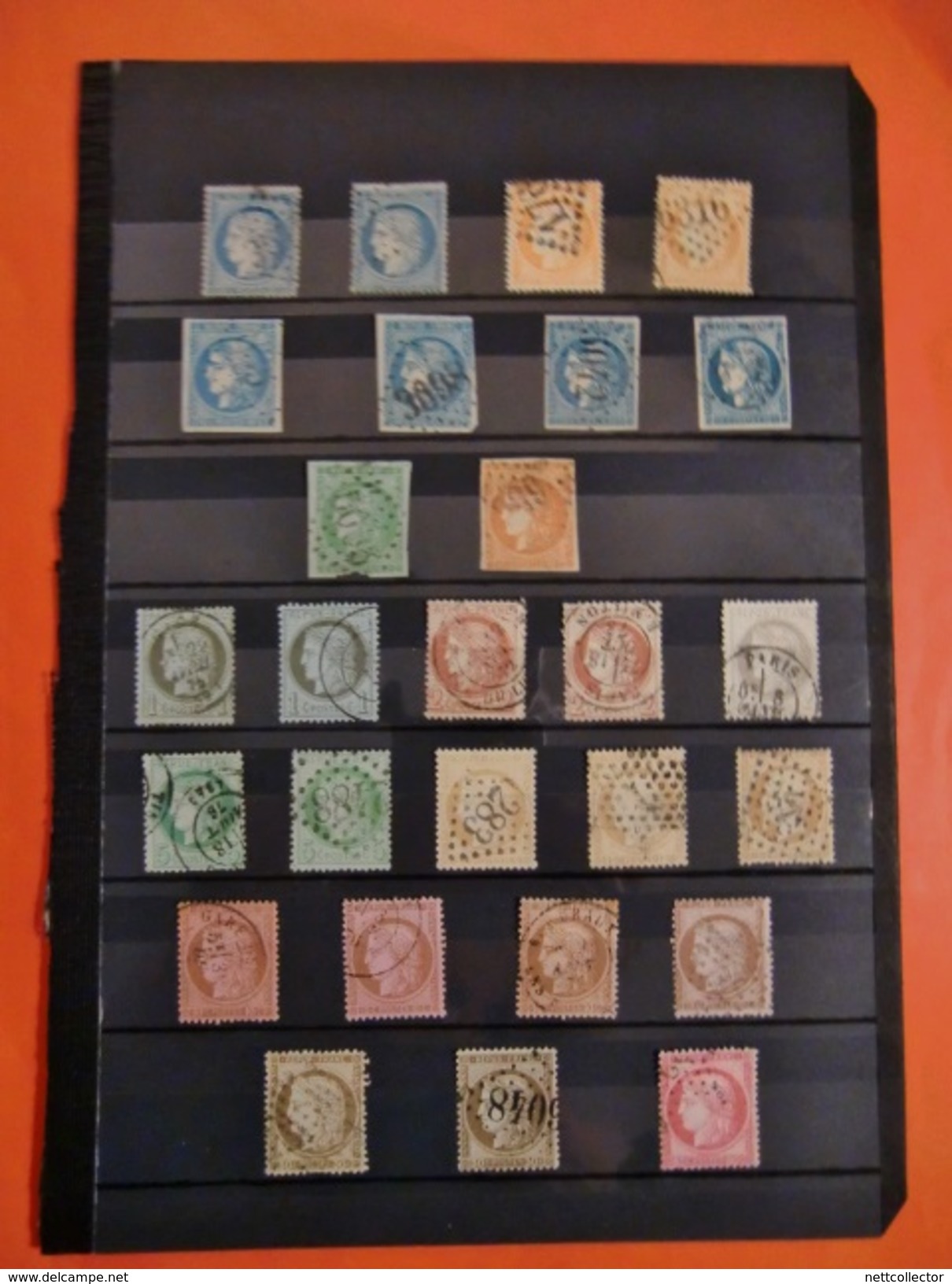 FRANCE RARISSIME COLLECTION 1849/1900 OBLIT. & NEUVE B/TB