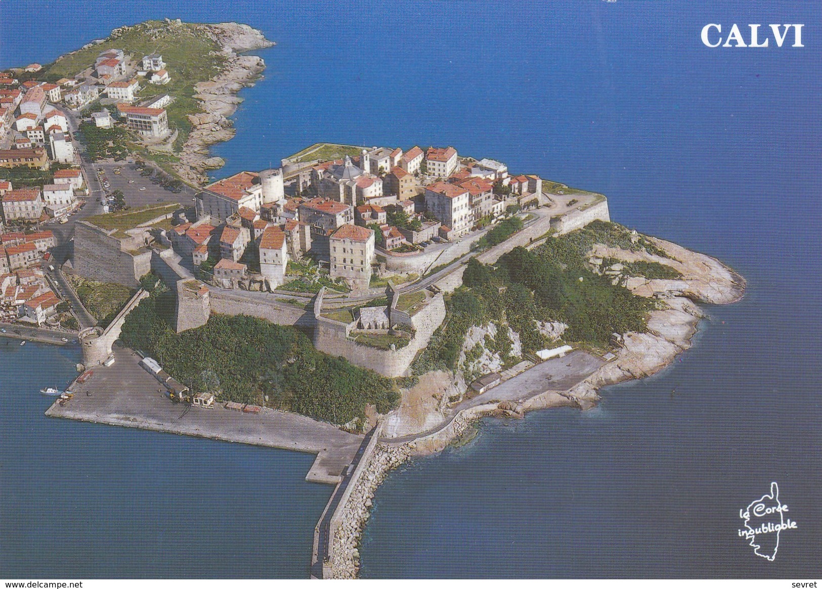 CALVI. - Vue Aérienne De La Citadelle - Calvi