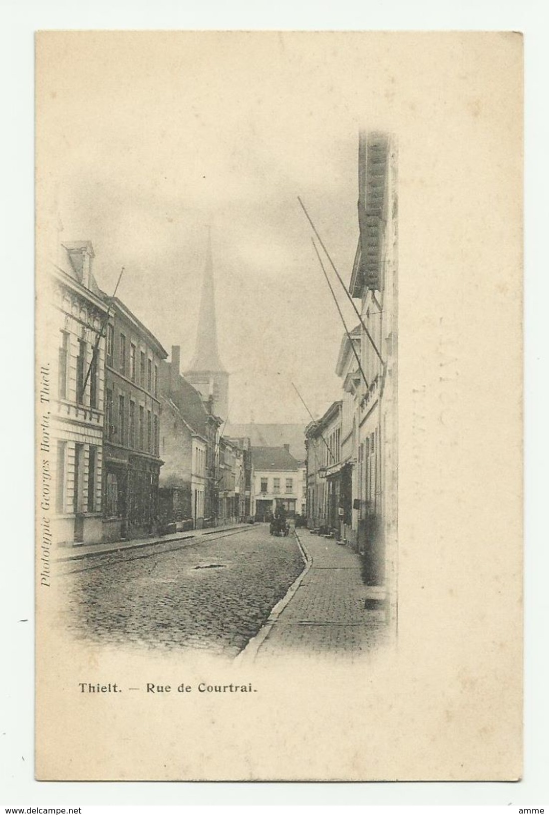 Tielt - Thielt  *  Rue De Courtrai - Tielt