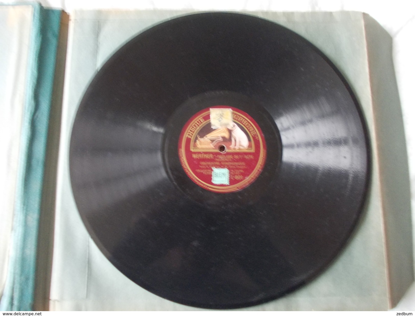78T - Album La Voix De Son Maitre Avec 12 Disques - 78 T - Disques Pour Gramophone