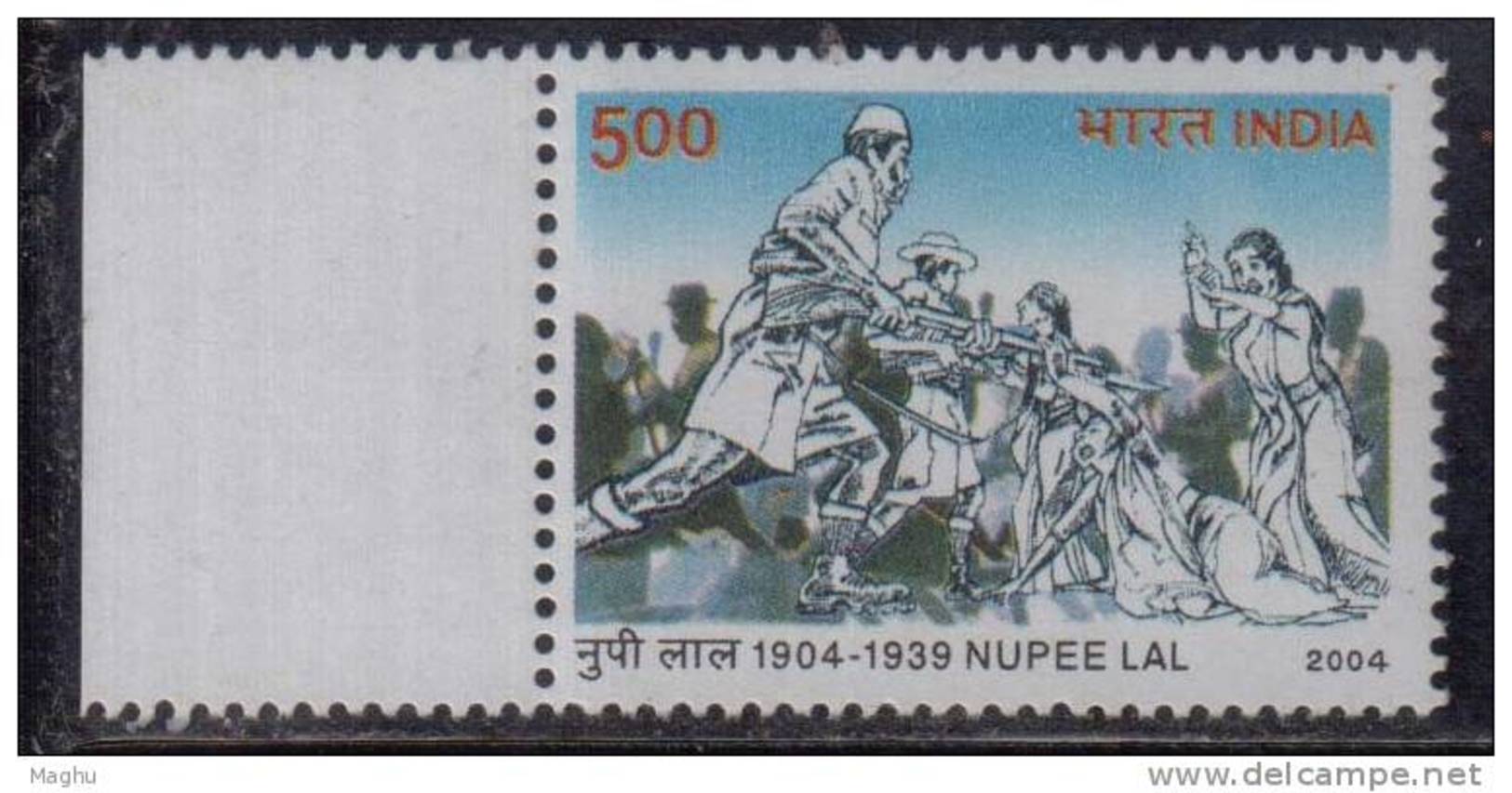 India MNH 2004, Nupee Lal, Womens Movement In Manipur, Army, - Neufs