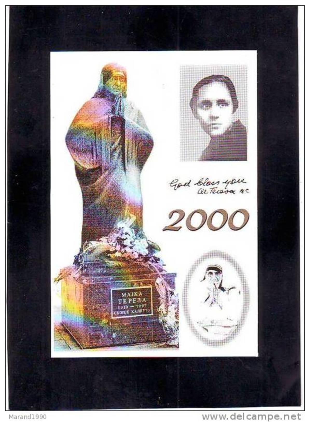 MOTHER TERESA, INDIA, MONUMENT (5111) ** - Nobelprijs