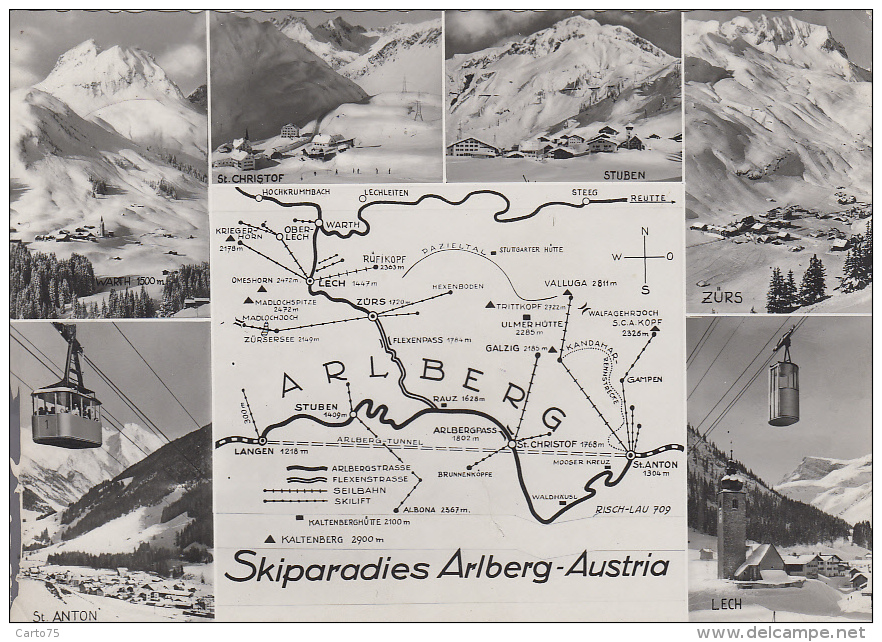 Autriche - St. Christoph Am Arlberg - Skiparadies -  Ski - 1957 - St. Anton Am Arlberg