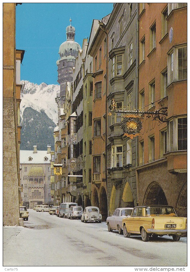 Autriche - Innsbruck - Herzog - Friedrichstrasse - Automobiles - Innsbruck