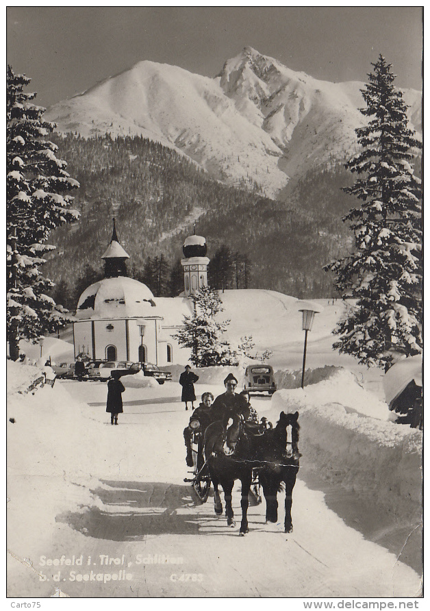 Autriche - Seefeld Im Tirol - Schliten Seekapelle - 1966 - Seefeld