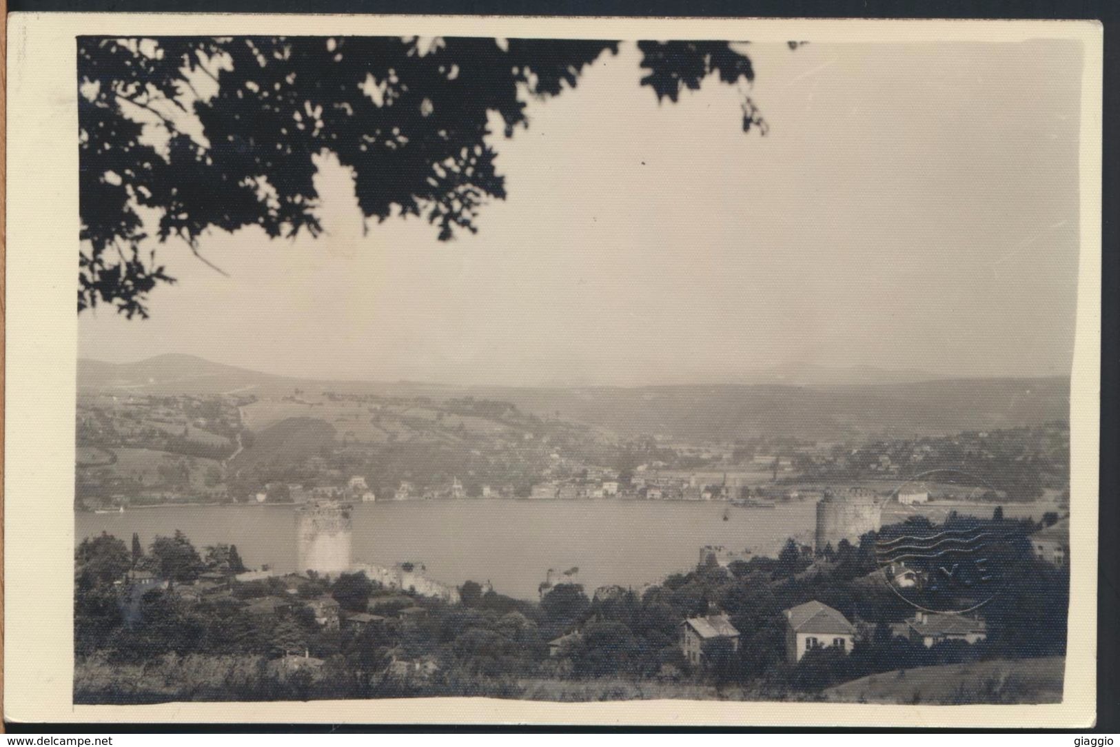 °°° 6421 - TURKEY - ISTANBUL - PANORAMA - 1955 With Stamps °°° - Turkey