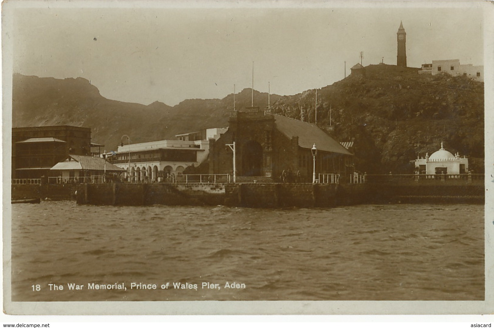 Aden The War Memorial No 18  Prince Of Walles Pier  Edit Pallonjee, Dinshaw  Used To Franconville France - Yémen