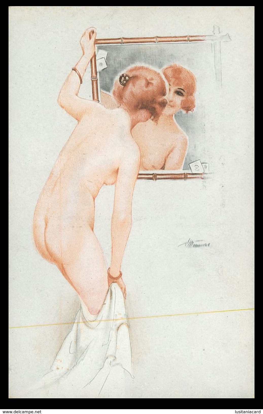 FRANCE - ILLUSTRATEURS  - «Suzanne Meunier » Les Seins De Marbre (Ed. L. E. Paris Nº 29 ) Carte Postale - Meunier, S.