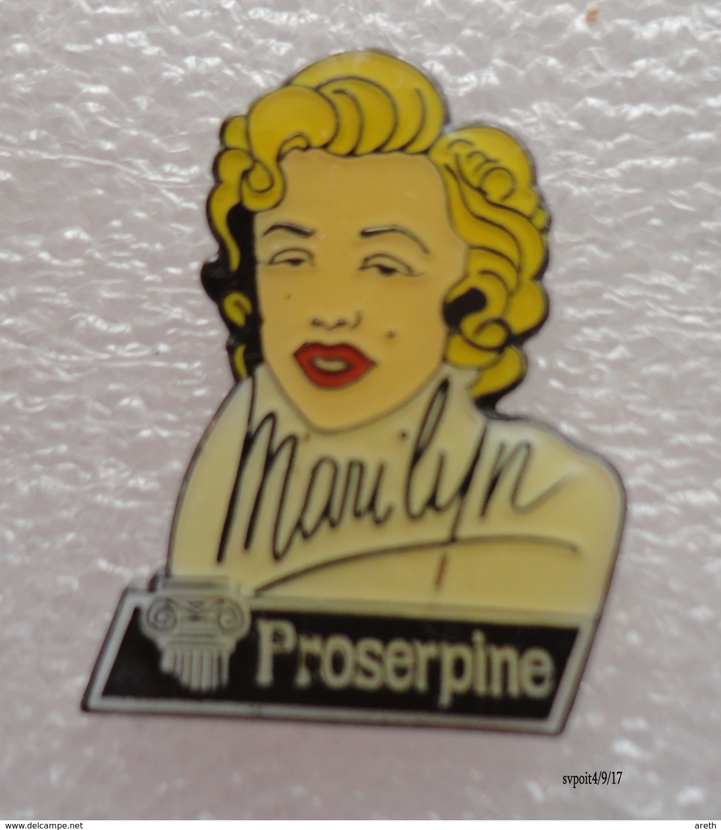 Pin´s Proserpine - MARILYN MONROE - Cinéma