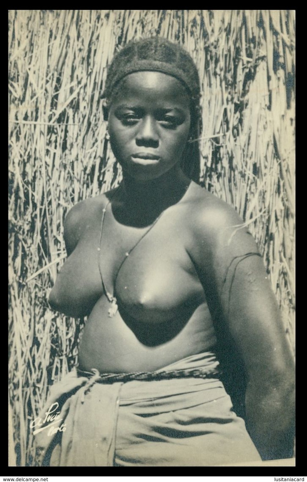 GUINÉ  -EXPOSIÇÕES - A Interessante Rozinha,  ( Ed. 1ª Exposição Colonial Portugueza Nº 71/ Foto Alvão) Carte Postale - Guinea-Bissau