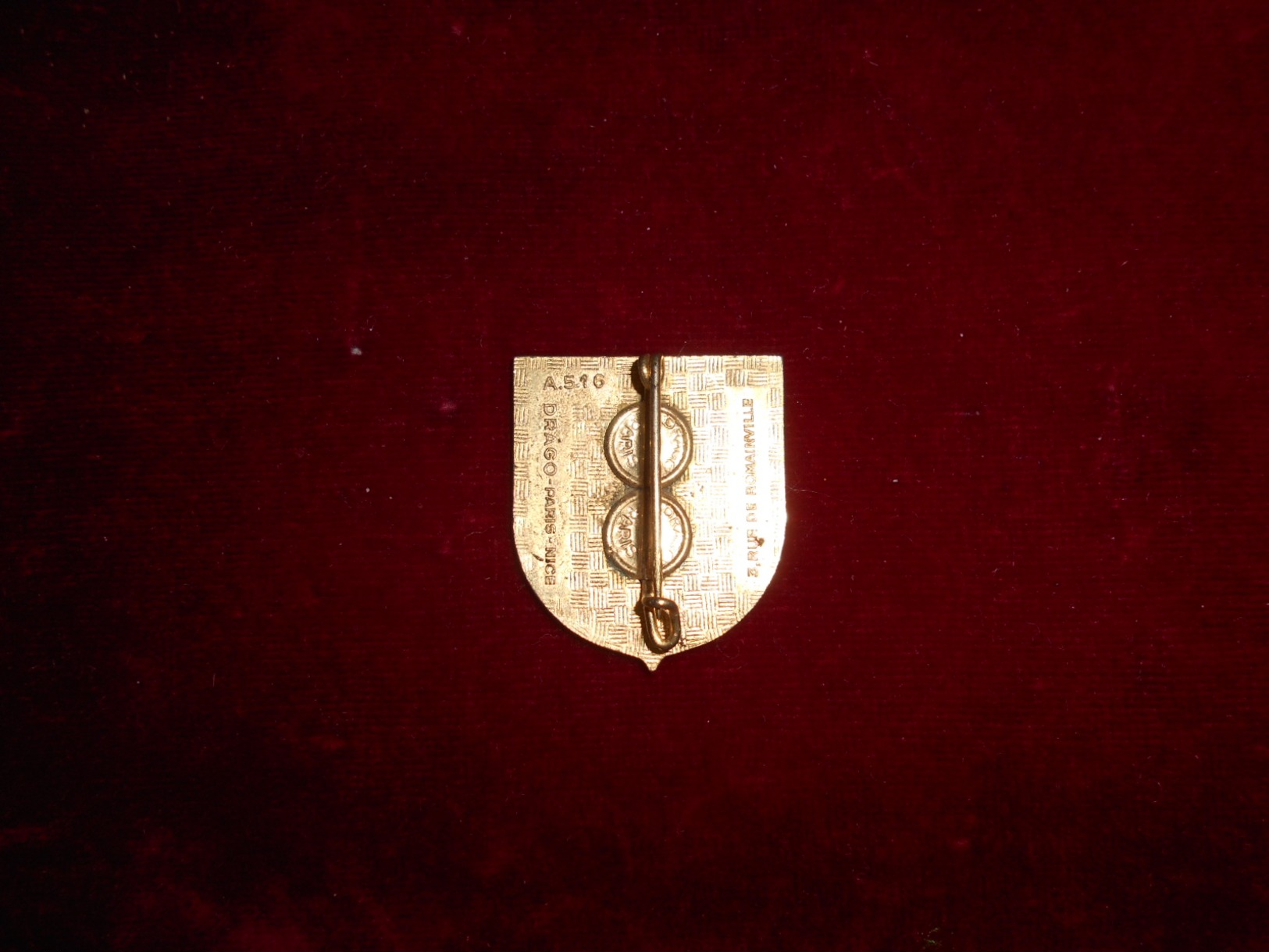 INSIGNE  ARMEE DE L AIR FAB DP NICE ROMAINVILLE - Armée De Terre