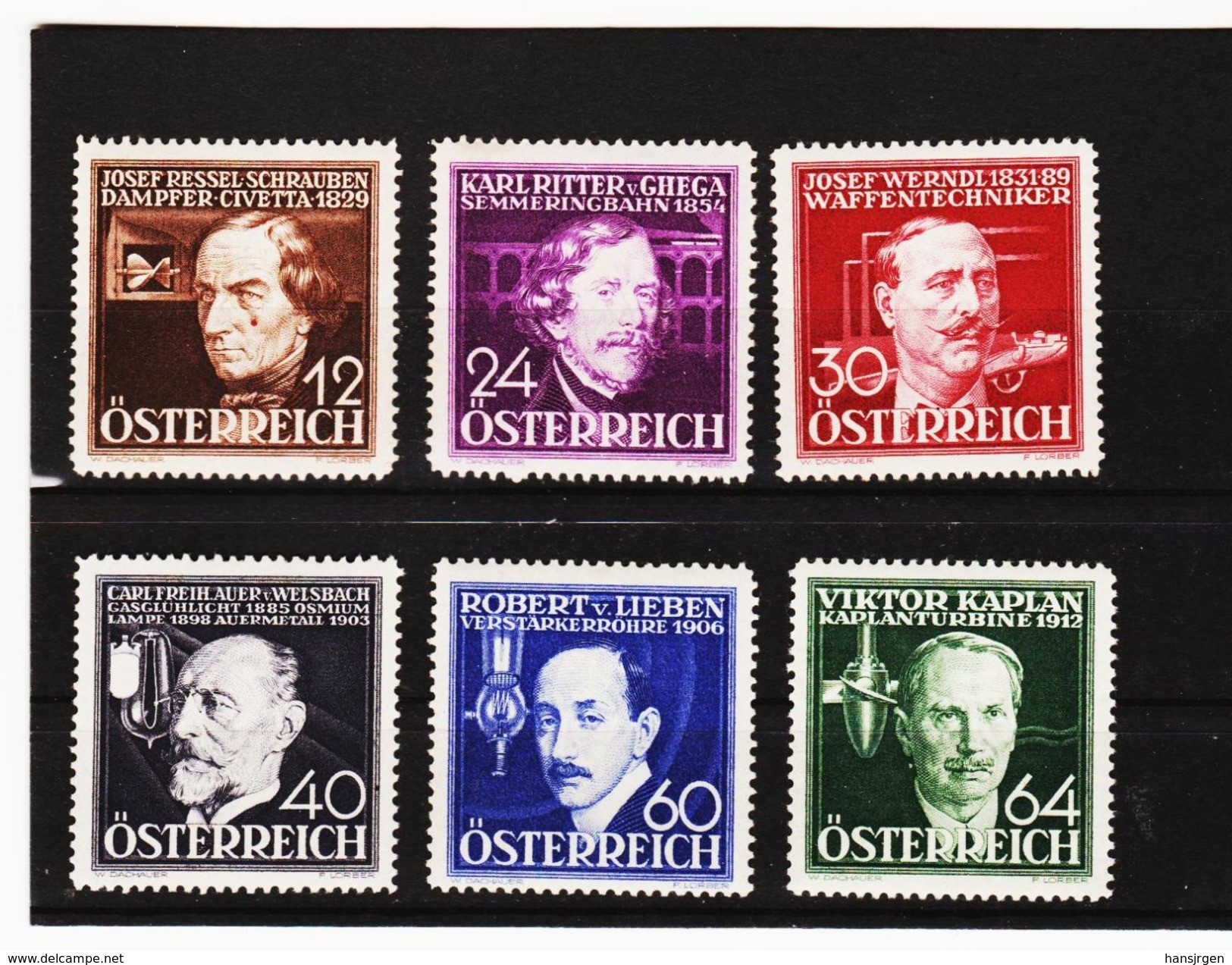 MAG1099 AUSTRIA ÖSTERREICH 1936 Michl  632/37  ** Postfrisch Siehe ABBILDUNG - Ungebraucht