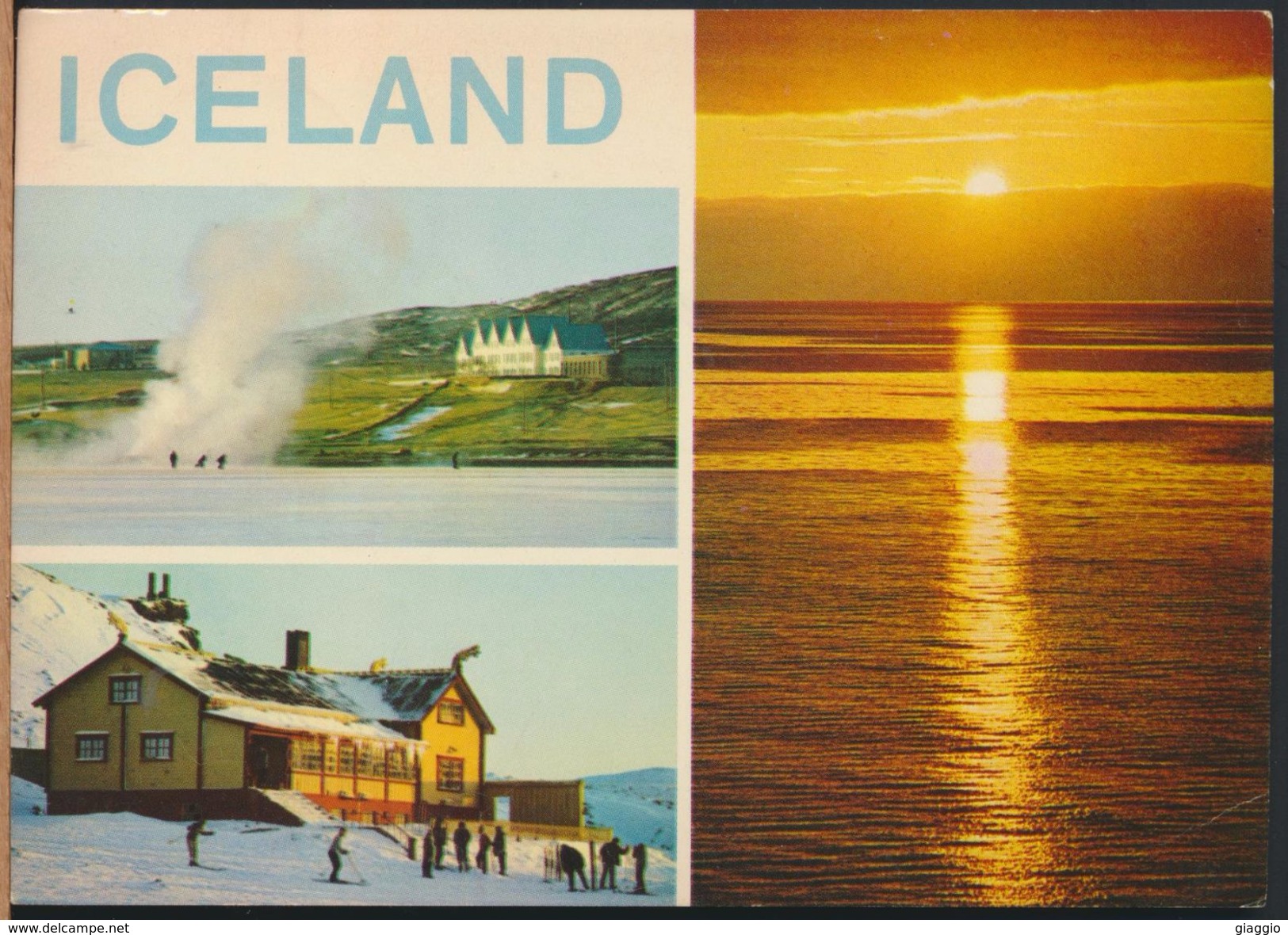 °°° 6443 - ICELAND - VIEWS - 1972 With Stamps °°° - Islanda