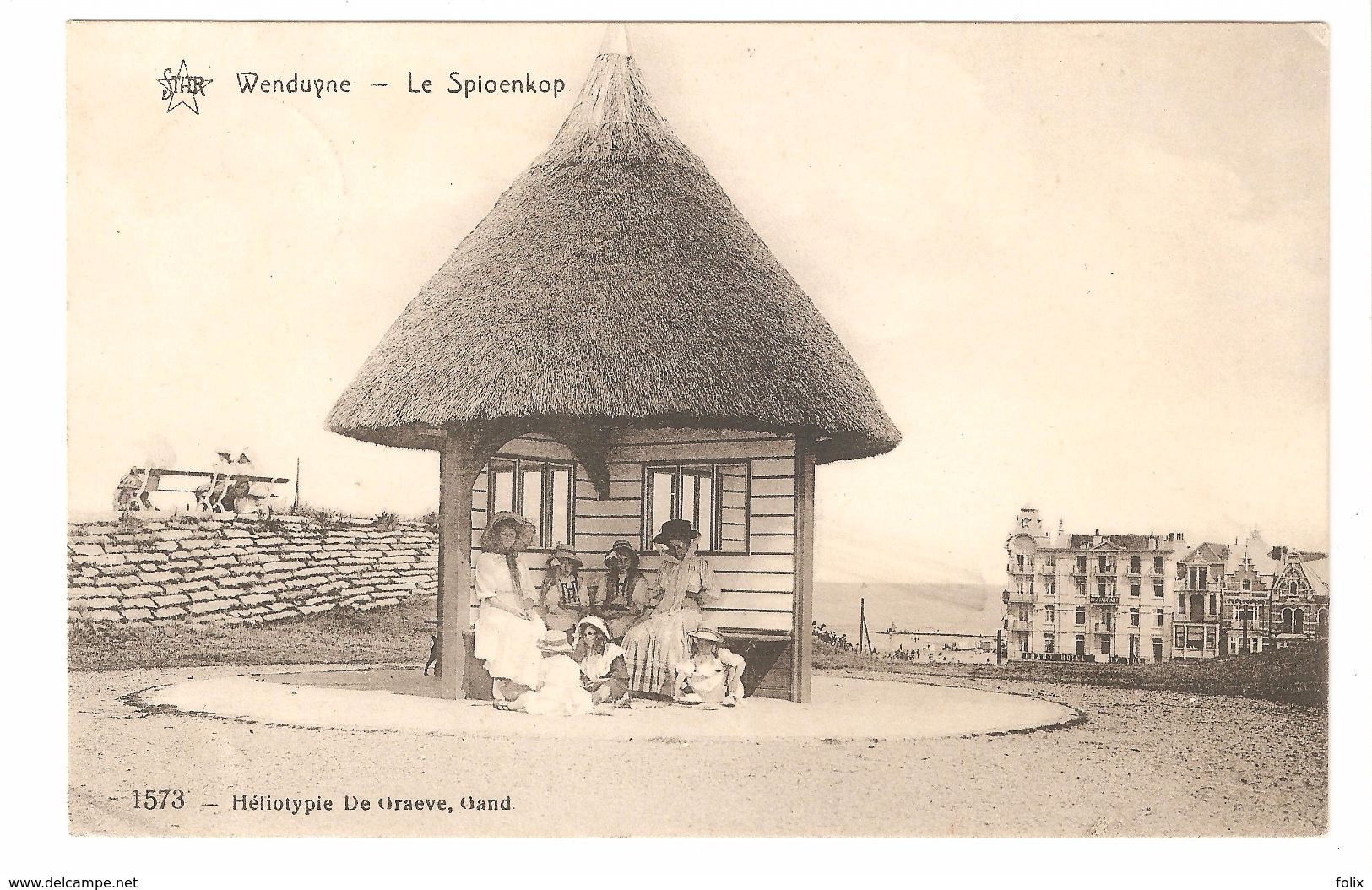 Wenduine / Wenduyne - Le Spioenkop - 1911 - Geanimeerd - Uitgave Star De Graeve - Wenduine