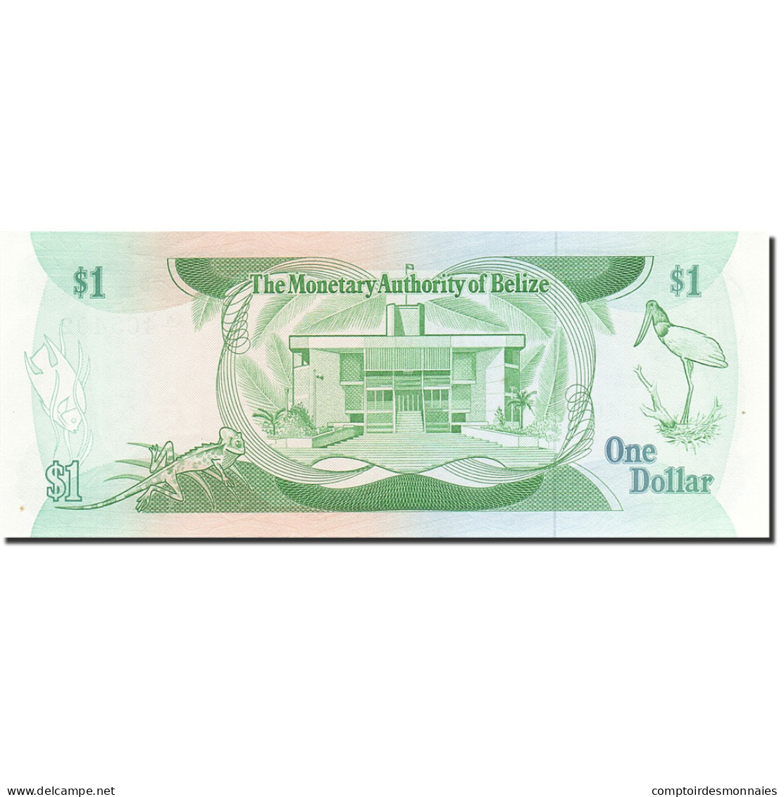 Billet, Belize, 1 Dollar, 1980, 1980-06-01, KM:38a, SPL - Belize