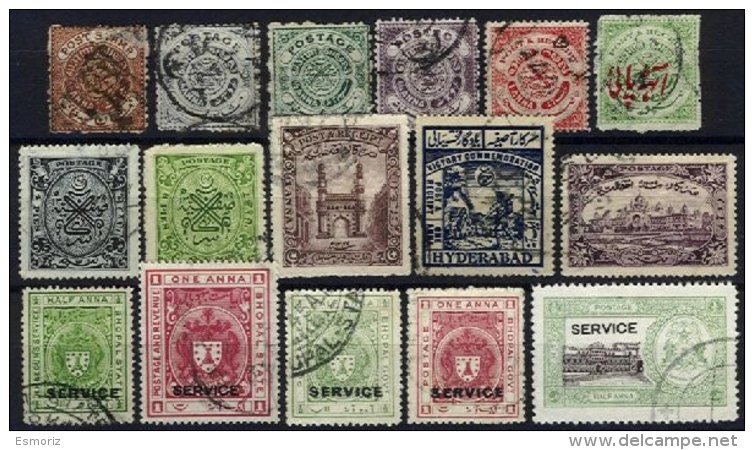 INDIAN STATES, BHOPAL, Collection - Bhopal