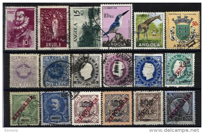 PORTUGAL - ANGOLA, Colecção/Collection, 1870s/1960s - Angola