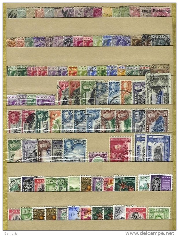 CEYLON, Colecção/Collection, 1870s/1970s - Ceylon (...-1947)