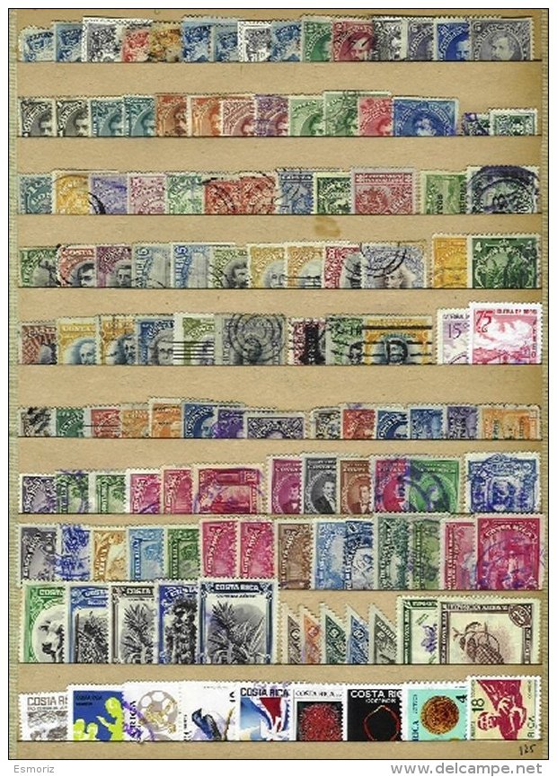 COSTA RICA, Colecção/Collection, 1850s/1960s - Costa Rica