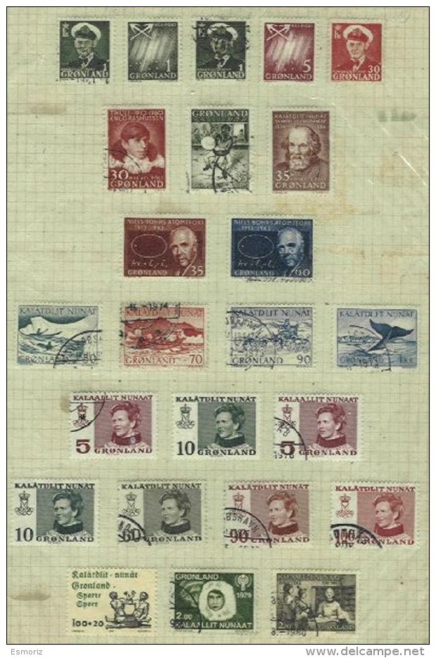 GREENLAND, Colecção/Collection, 1940s/70s - Collections, Lots & Series