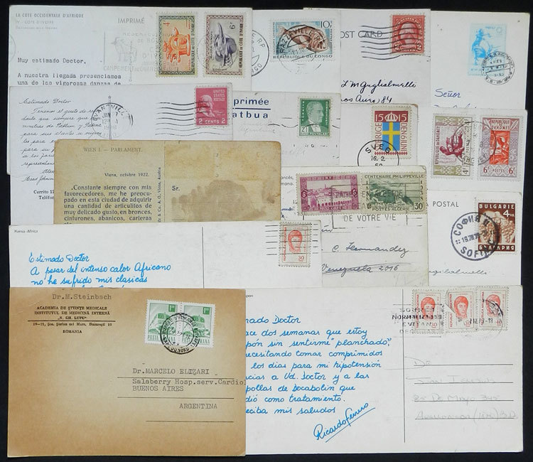 TOPIC MEDICINE "14 Postcards, Most Of The Type ""DEAR DOCTOR"", Sent Between 1 - Geneeskunde