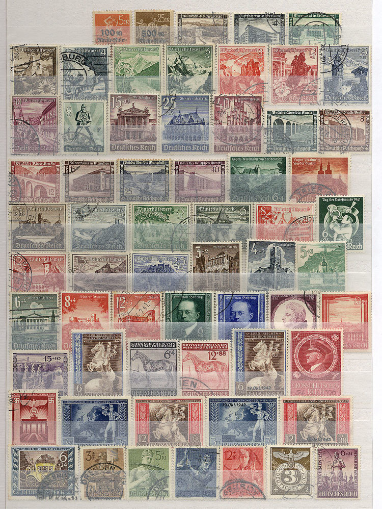 GERMANY 48-Page Stockbook Full Of Stamps Of All Periods, The Catalogue Value Is - Andere & Zonder Classificatie